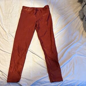 Koral Shiny Rust Leggings